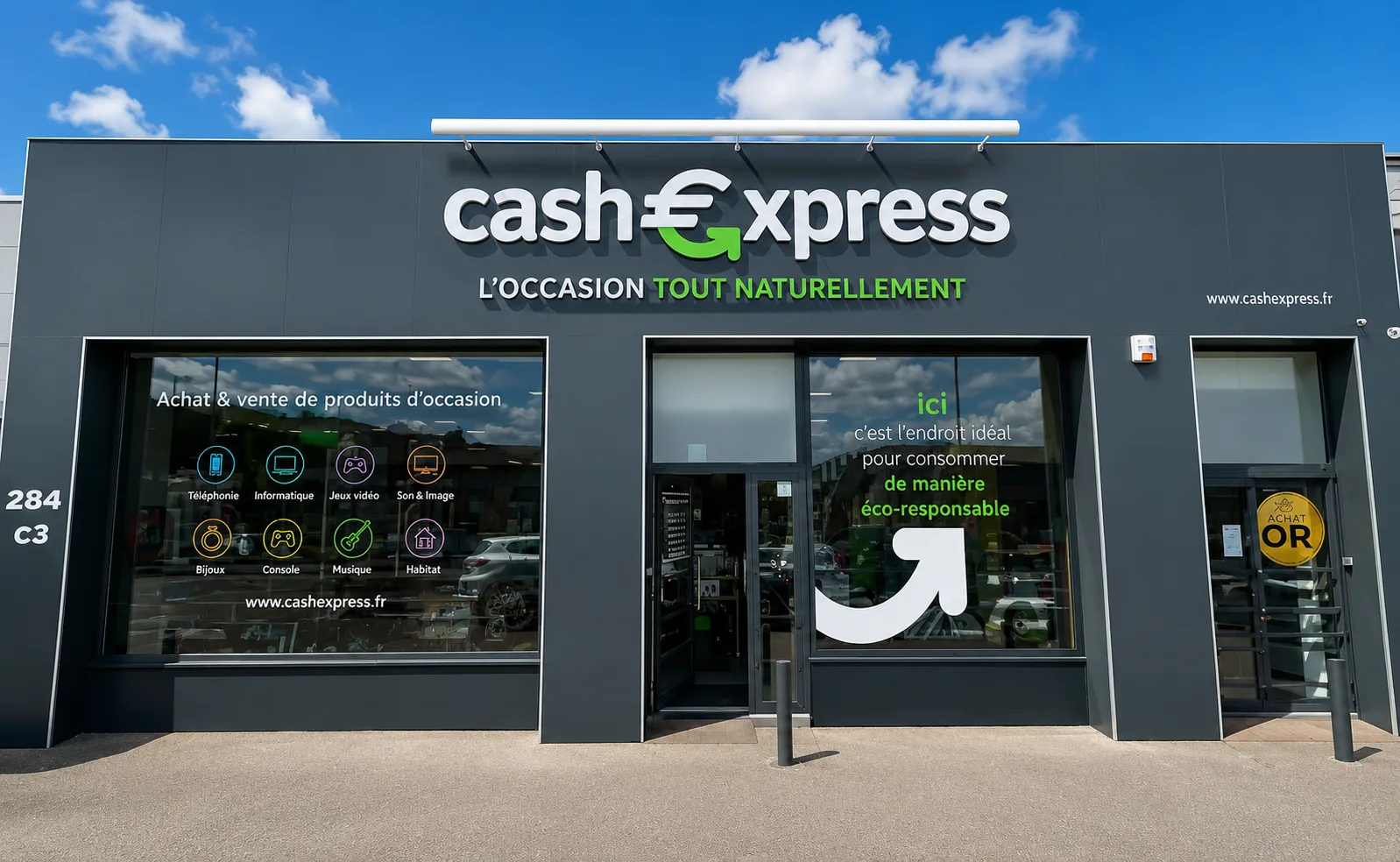 Cash Express — magasin en ville moyenne